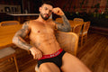 JOR 2443 Men's Underwear Astor Stylish Briefs Color Black