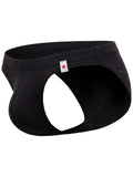 JOR 2450 Men's Underwear Invisible Briefs Sleek Comfort Color Black