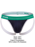 JOR 2461 Men's Underwear Rush Jockstrap Color Blue