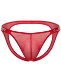 JOR 2465 Men's Underwear Frost Breathable Jockstrap Color Red