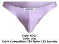 JUSTIN+SIMON XSJ01 Classic Bikini Color Lilac