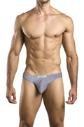 JUSTIN+SIMON XSJ01 Classic Bikini Color Lurex Gray