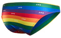 JUSTIN+SIMON XSJ01 Classic Bikini Color Pride Flag