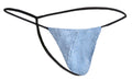 JUSTIN+SIMON XSJ02 Classic G-String Color Lurex Blue