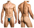JUSTIN+SIMON XSJ02 Classic G-String Bulge Color Opal Green
