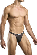 JUSTIN+SIMON XSJ03 Classic Thongs Color Black Mesh