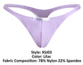 JUSTIN+SIMON XSJ03 Classic Thongs Color Lilac