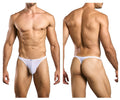 JUSTIN+SIMON XSJ03 Classic Thongs Color White Mesh
