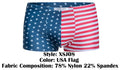 JUSTIN+SIMON XSJ08 Classic Boxer Color USA Flag