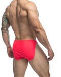 JUSTIN+SIMON XSJ09 Running Shorts Color Coral