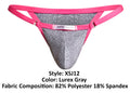 JUSTIN+SIMON XSJ12 Bikini Color Lurex Gray