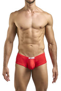 JUSTIN+SIMON XSJ13 Cheeky Bulge Boxer Color Peach Red