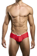 JUSTIN+SIMON XSJ22 Cheek Briefs Color Red