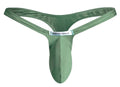 JUSTIN+SIMON XSJBU02 Bulge Thongs Color New Green