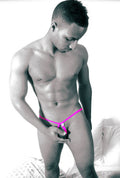 MaleBasics MBL24 Tear Drop Thongs Color Hot Pink