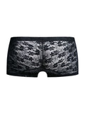 MaleBasics MBL78 Lace Trunks Color Black Lace