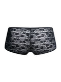 MaleBasics MBL83 Loop Cheeky Trunks Color Black Lace