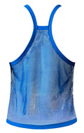 Male Power 110-11C Fishnet 2 Tank Top Color Royal