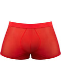 Male Power 145-307 Mesh 2 Mini Short Trunks Color Red