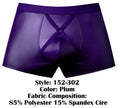 Male Power 152-302 Eggplant Crossover Short Color Plum
