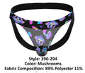 Male Power 390-294 Hazy Dayz Jock Color Mushrooms