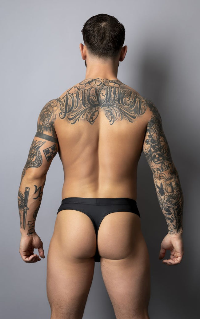 Male Power 410-298 Oh Snap Snap off Thong Color Black