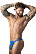 Male Power 449-11C Fishnet 2 G-String Color Royal