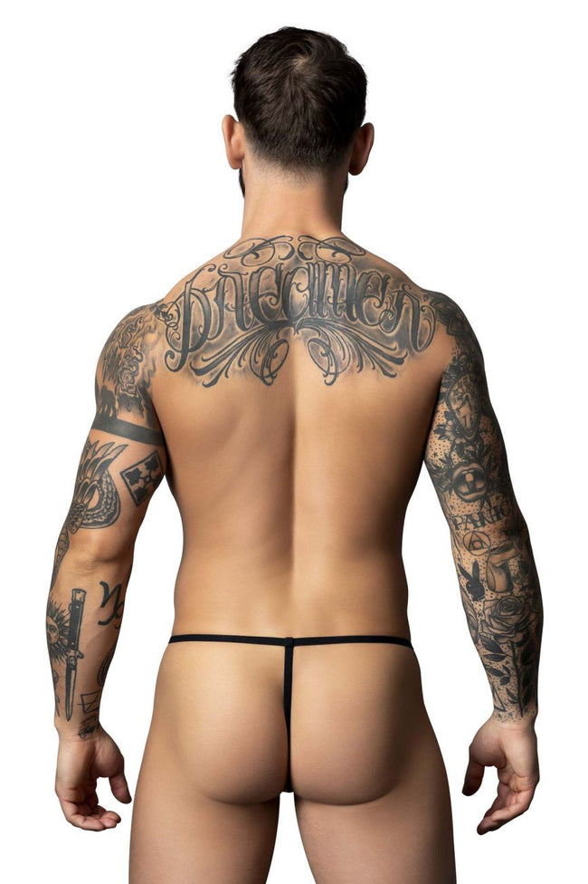 Male Power 450-301 Liquid Onyx 2.0 G-String Color Black