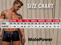 Male Power 348-304 Open Ended Jock Open Front Elastic Cock Ring Color Black