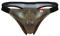 Pikante PIK 2123 Gold Cup Thongs Color Black