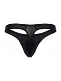 Pikante Mens Underwear Seductive Comfort PIK 26078 Isis Thongs Color Black