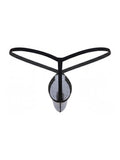 Pikante 26086 Mens Underwear Sensual Minimalist G-String Color Gray