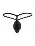 Pikante 26087 Mens Underwear Sleek Minimalist G-String Color Black