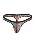 Pikante 26124 Mens Underwear Animal Print Thongs Color Multi-colored
