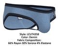 Private Structure LCUT4358 Barn Boy Low Rise Mini Brief Color Denim