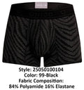 Unico 25050100104 Zelmur Trunks Color 99-Black