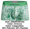 Unico 26020100102 Piramide Trunks Color 43-Green
