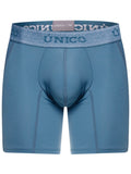 Unico 26040100227 Classic Boxer Briefs Color 46-Blue - Premium Comfort and Fit