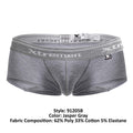 Xtremen 91205B Cotton Blend Trunks Color Jasper Gray