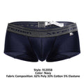 Xtremen 91205B Cotton Blend Trunks Color Navy