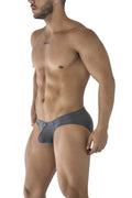 Xtremen 91210B Microfiber Briefs Color Gray
