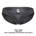 Xtremen 91210B Microfiber Briefs Color Gray