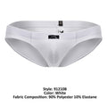 Xtremen 91210B Microfiber Briefs Color White