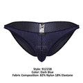 Xtremen 91215B Microfiber Bikini Color Dark Blue