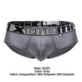 Xtremen 91221 Microfiber Briefs Color Gray