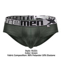 Xtremen 91221 Microfiber Briefs Color Green