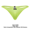 Xtremen 91226 Microfiber Thongs Color Neon Green