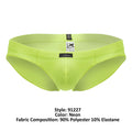 Xtremen 91227 Microfiber Briefs Color Neon Green