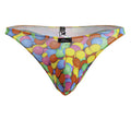 Xtremen 91247 Printed Thongs Color Bubbles