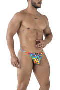 Xtremen 91247 Printed Thongs Color Bubbles